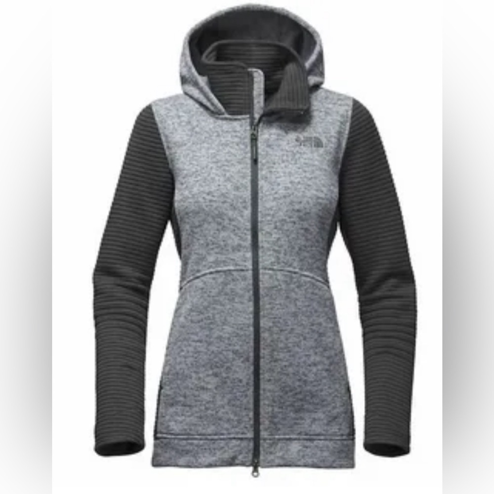 The North Face Gray Full-Zip Hoodie